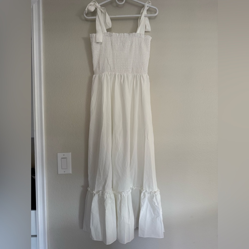 White dress size small